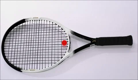 Tennis racket Stock Illustration