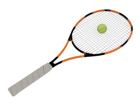 Tennis racket Stock Photos