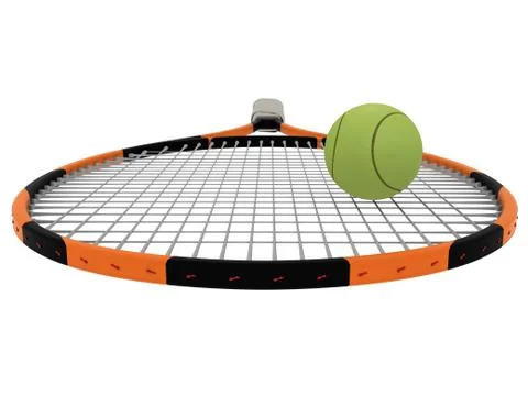 Tennis racket Stock Photos