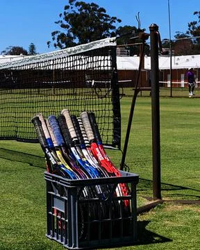 Tennis Rackets Stock Photos
