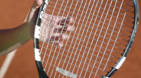 Tennis Rackot Video stock 25931509