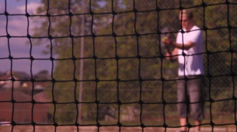 Tennis serve 3 動画素材 37284713