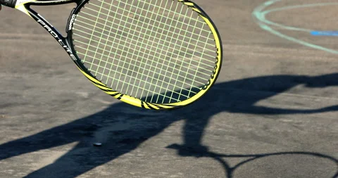 Tennis Serve Vídeos de archivo 130956665