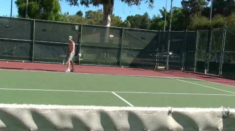 Tennis serves Video stock 480180