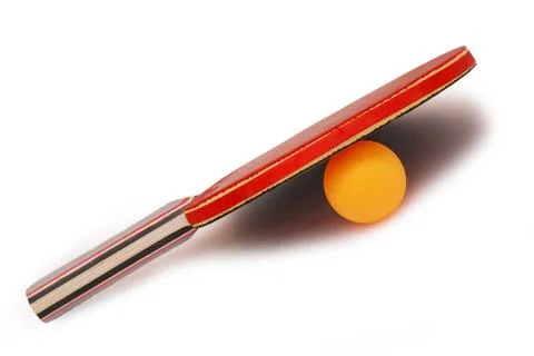 Tennis table racket Stock Photos