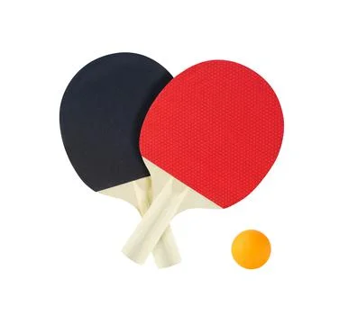 Tennis table rackets 스톡 사진