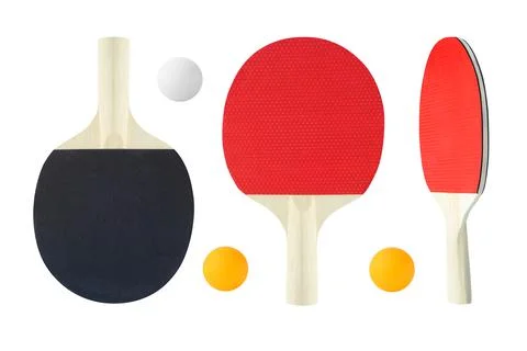 Tennis table rackets 写真素材