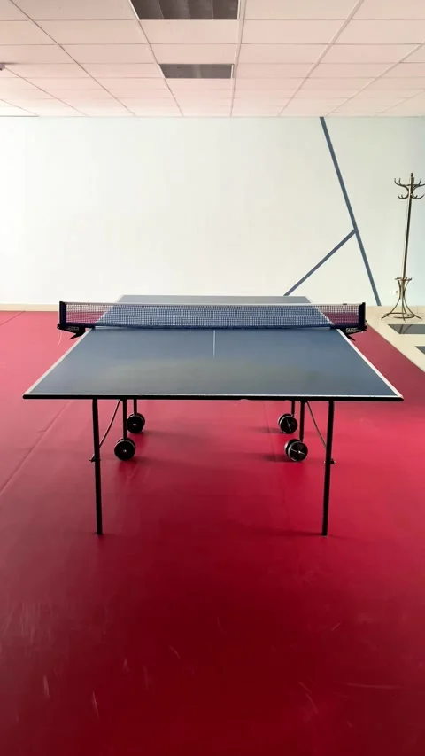 Tennis table. Vertical video Stock Footage 281511102