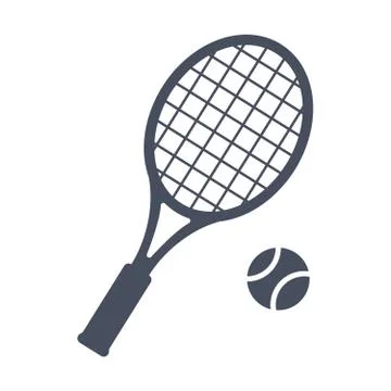 Tennis Vector Icon Stock Illustration
