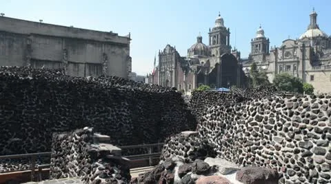 Tenochtitlán Video stock 10728766