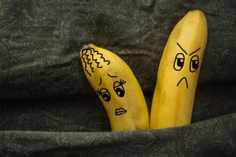 Tension between spouses. Stock Photos