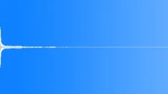 Tension - waterphone rod impacts 12 sharp approx settling pitch f#3 Sound Effect