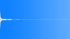 Tension - waterphone rod impacts 14 sharp approx settling pitch b2 Sound Effect