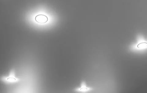 Tensioner white ceiling Stock Photos