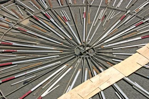 Tent Beams Stock Photos