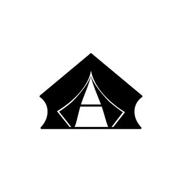 Tent icon element of camping icon for mobile concept and web apps. Thin line  Stock Illustration