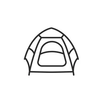 Tent Icon Stock Illustration