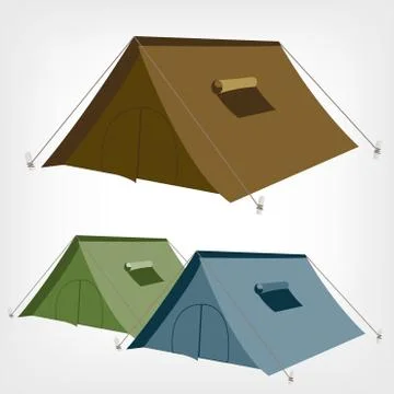 Tent Stock Illustration