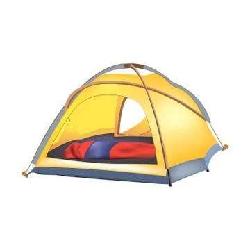 Tent Stock Illustration