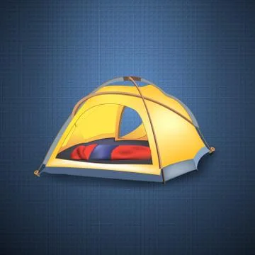 Tent Stock Illustration