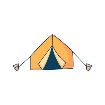 Tent Stock Illustration