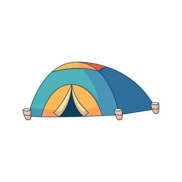 Tent Stock Illustration