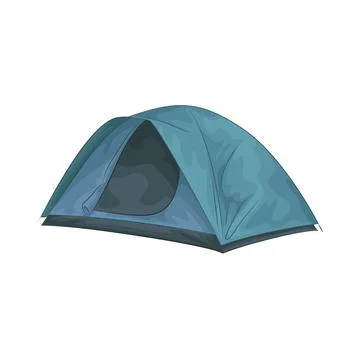Tent Illustration Stock-Illustration