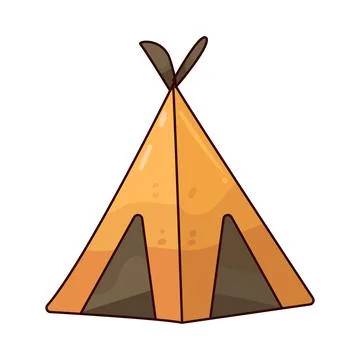 Tent  illustration Stock Illustration