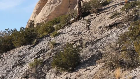 Tent Rock  1205 Video stock 1031928