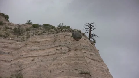 Tent Rock Formations Stock Footage 8978292