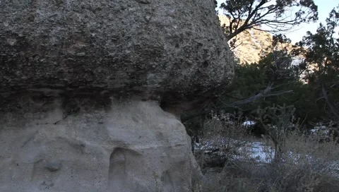 Tent Rocks Up Close 1294 Stock Footage 1028842