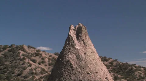 Tent Shaped Rock Formations 스톡 동영상 38278767