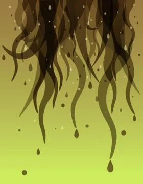 Tentacle background Stock Illustration