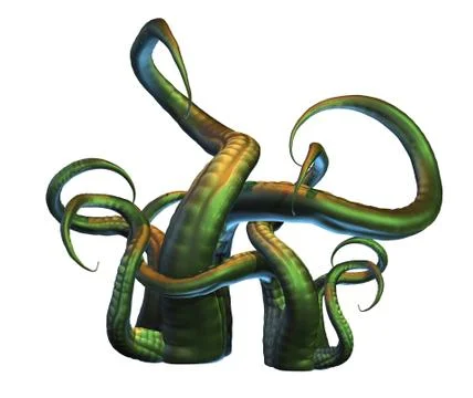 Tentacles Stock Illustration