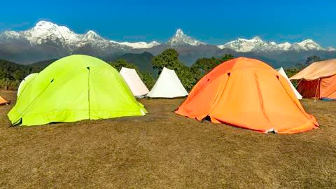 TENTS 写真素材
