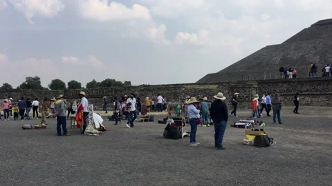 Teotihuacan Video stock 169897868