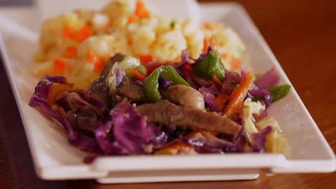 Teppanyaki Stock Footage 304617562