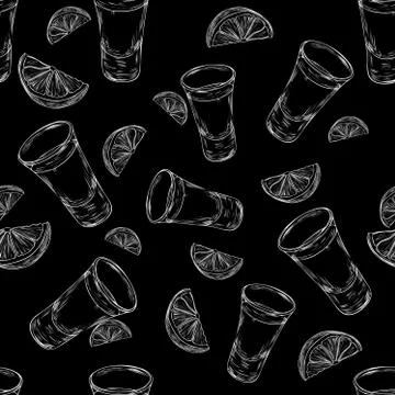 Teqila pattern Stock-Illustration