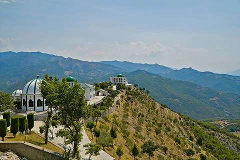 Teqja e Baba Aliut at Alipostivan in the area of Permet Stock Photos