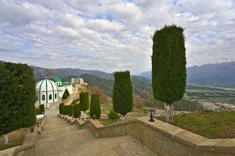 Teqja e Baba Aliut at Alipostivan in the area of Permet Stock-Fotos