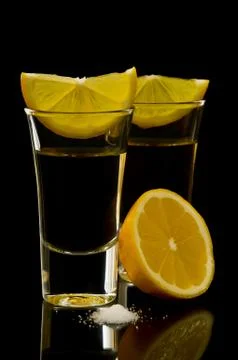 Tequila shots Stock Photos