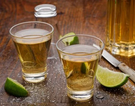 Tequila shots Stock Photos