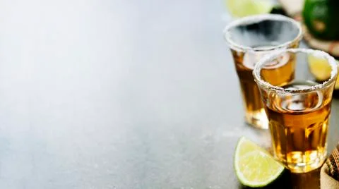 Tequila Shots Stock Photos