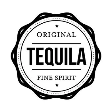 Tequila Vintage stamp vector Stock Illustration