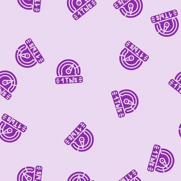 Terabyte internet speed future technology glyph vector seamless pattern 스톡 일러스트