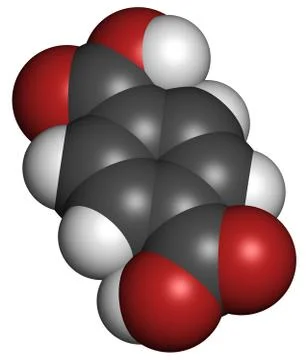 Terephthalic acid, polyester (pet, polyethylene terephthalate) plastic buildi Stock Illustration
