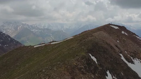 Tereshkova peak Stock Footage 198226659