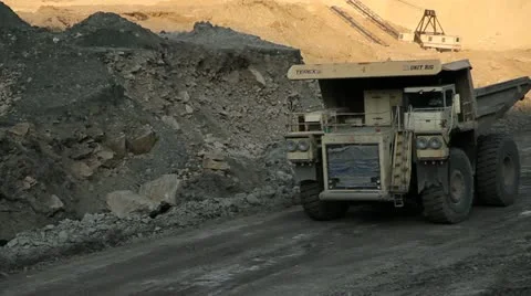 Terex Transporter Stock Footage 11631077