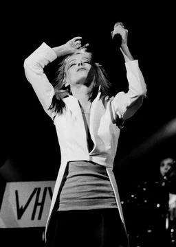 Teri Nunn of Berlin performs on Solid Gold in 1984 Credit: Ron Wolfson / Foto stock
