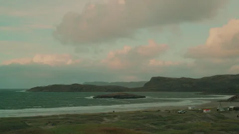 Teriberka Beach Video stock 287600584